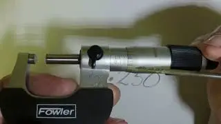 Reading a Micrometer