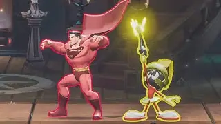 Marvin the Martian and Superman Unique Interactions - MultiVersus HD