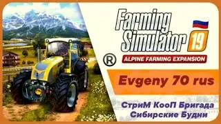 Farming Simulator 19-стрим Alpine Farming Expansion DLS ч2
