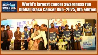 Global Grace Cancer Run 2025 | World&rsquo;s Largest Awareness Run | Aishwarya Rajesh & Ali