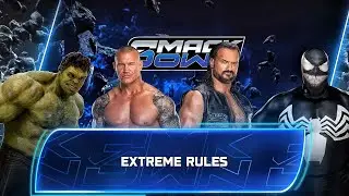 Hulk Vs Randy Orton Vs Drew McIntyre Vs Venom - Extreme Rules Match At WWE Smackdown