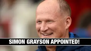 BLACKPOOL APPOINT SIMON GRAYSON AS NEW MANAGER!