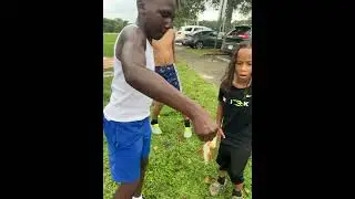 D snapping on Booda for being scared to hold his fish he caught gotta love them #CoachFish #fyp