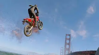 Watch Dogs 2 &ndash; Epic One Wheel Bike Stunt at Full Speed 🔥🏍️