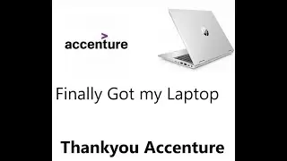 Finally got my  Laptop #Accenture #placement #Jobs