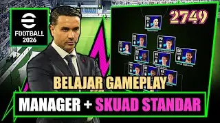 Coba Formasi Serangan Balik Cepat (Quick Counter) eFootball 2026 Dengan Skuad Standar