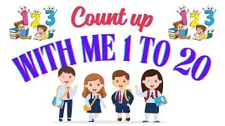 NUMBERS NAME || COUNTING 1 TO 20 || COUNTING AND NUMBERS NAME IN ENGLISH FOR KIDS VEIDO || GINTI 123