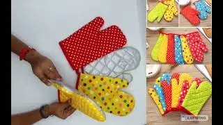 Heat insulation microwave oven special baking gloves  / resistance high temperature anti hot Gloves