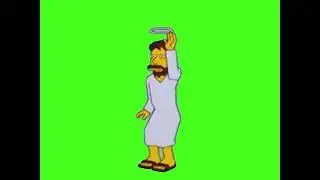 Dancing Jesus - Green Screen