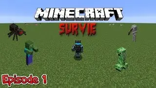 Minecraft Survie Episode 1: loi de murphy en action!