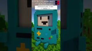Cutest Robot BMO 🤖 Build Minecraft!