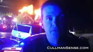 House Fire at the end of Loch Drive Northeast Cullman, Alabama