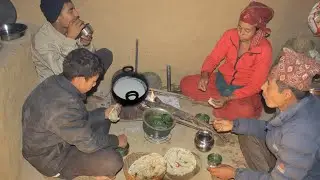 “Real Village Life: Cooking, Eating & Togetherness”❤️🤗