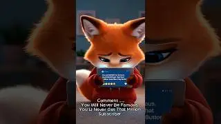 NEVER Give Up. 🦊 (Motivation Short) #1fox #cartoon #digitalfusion