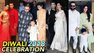Bollywood Celebrities GRAND Diwali Celebration 2018