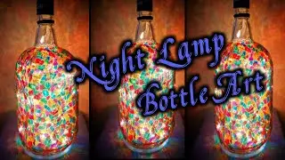 Diy Old monk bottle lamp idea|Glass painting on bottle|Devoos bottle art @oldmonkbottlepainting