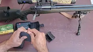 Обзор на магазин  CZ 557 и адаптер для дальномера Leica под штатив