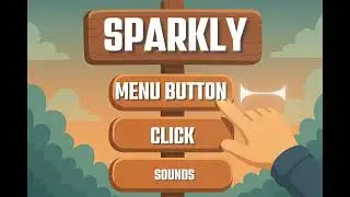 SPARKLY MENU BUTTON CLICK SOUNDS | Game Ready SFX | Unity Sound Pack