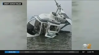 Good Samaritan Describes Rescuing Pilot In Helicopter Crash Off Long Island