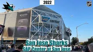 🏒 SAP Center at San Jose - San Jose Sharks 2022 panorama