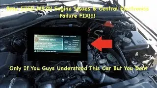 Bmw E60 E61 535D M57 M57N Engine Issues Fix & Central Electronics Failure Fix