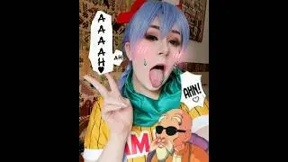 Hot and beauty Bulma cosplay||cantik dan seksi