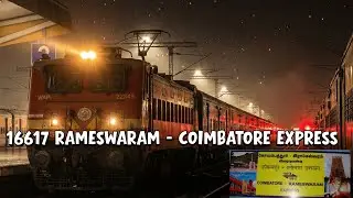 16617 Rameswaram - Coimbatore Express | MSTS 4K #msts #indianrailways