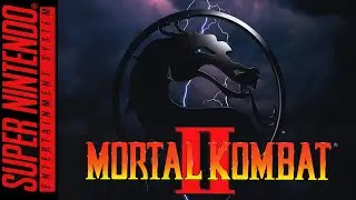MKII SNES Very Hard Gameplay Real Hardware Shock's Retro Gaming Bytes #snes #mortalkombat #mkii