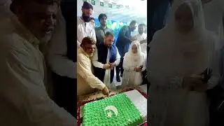 Azadi Celebration 2025 |Cake 🔪 | Assistant commissioner & Town Chairman  at EAB Metrovile