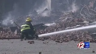 Viewer photos capture scene of Fall River fire