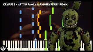 KryFuZe - Afton Family (APAngryPiggy Remix) | Piano + Cello + Drums Cover