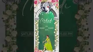 Traditional Multiple Events Wedding Invitation Video | Wedding Invitation Video | DI-390-V