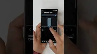 How to enter Split-Screen Mode with ✌️ on the Samsung Galaxy S24 Ultra / OneUI