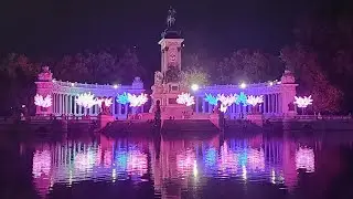 🔴 Parque del Retiro en Navidad | Luces, ambiente y magia en Madrid