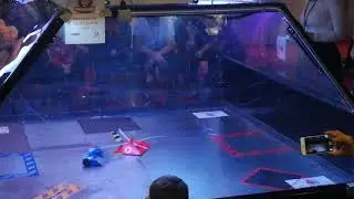 Mini Robot Rumble Exhibition match: KFC Crusher vs Vodafone