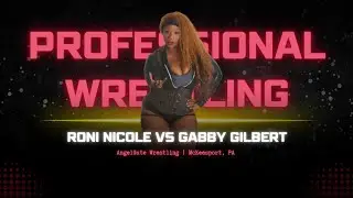 #RoniNicole vs Gabby Gilbert | AngelGate Wrestling | #professionalwrestling #joshi