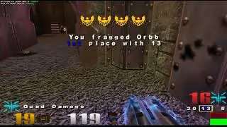 quake 3 arena q3dm4 Hardcore!