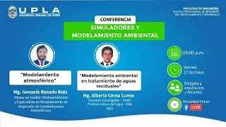 Conferencia: Simuladores y Modelamiento Ambiental