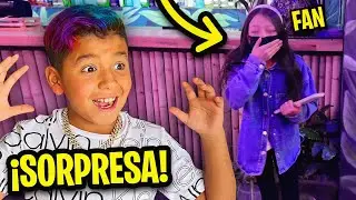 SORPRENDO A FANS LOS INVITO A COMER *llora*
