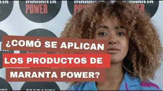 MARANTA POWER: &iquest;Com&oacute; se aplican los productos Maranta Power?