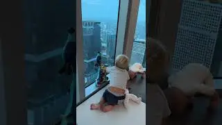 Toddler David engages in imaginative play with his toys at home. Cute Baby Playing!