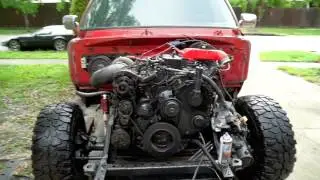 Cummins Swapped Ramcharger First Startup!