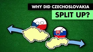 Why did Czechoslovakia split up?