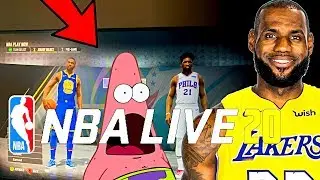 OFFICIAL NBA Live 20 GAMEPLAY From EA Sports is SOOOO CRAZY!!! Coming SOON!!!