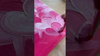 EASY DRAWING IDEA🎨 PINK HEART🤍🩷 #art #artist #painting #affirmartistua