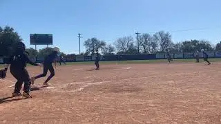 Single over 3rd base