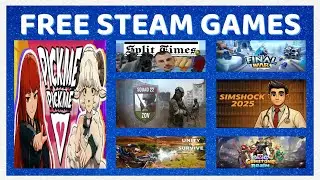 5+ New Free to Play Games On Steam (05/27/2025)
