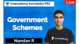 KAS Prelims Exam 2020 | Government Schemes | KAS / SDA / FDA / KPSC | Nandan R