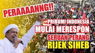 🔥Pribumi Indonesia mulai merespon seruan perang Rizieq Syihab #baalawi #nasab #polemiknasabhabaib