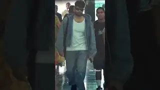 Ram Pothineni's Airport Look on a Budget! 💸 #trending #rampothineni #TollywoodStyle #viralshort